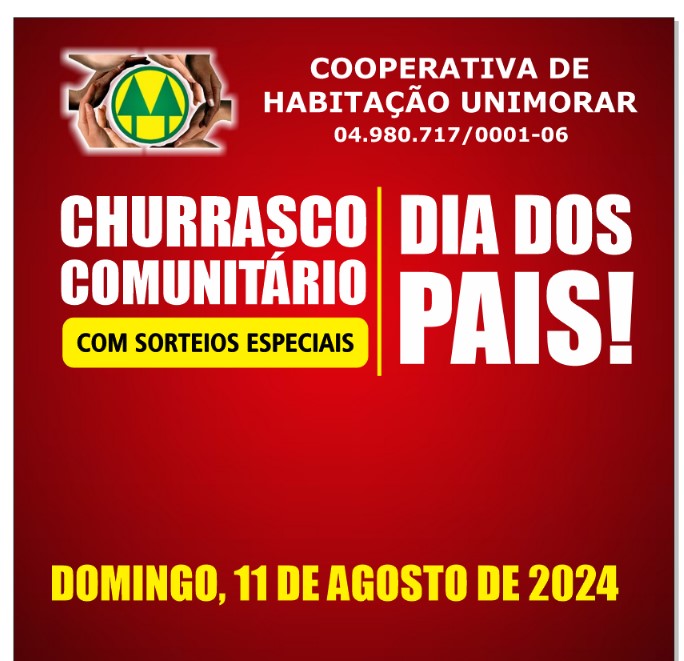 Churrasco Comunitário de Dia dos Pais